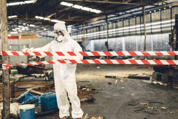 Professional Biohazard technician working in Shrewsbury, NJ